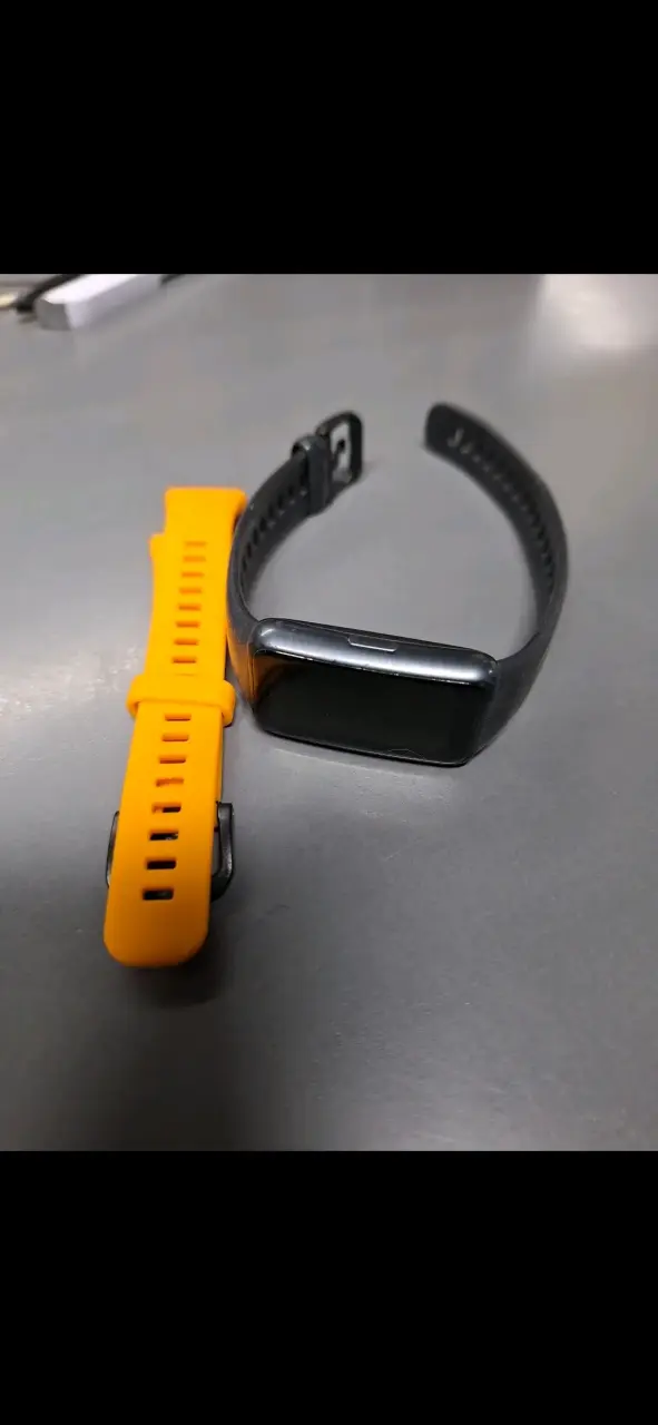 Pulsera deportiva negra con correa extra huawei - 3