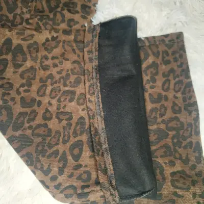 Pantalones anchos estampado leopardo - miniatura 5
