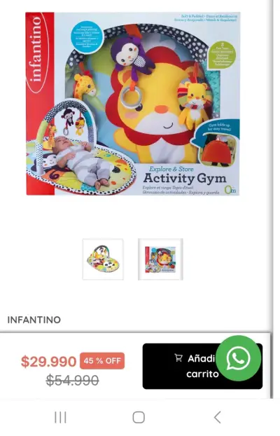 Gimnasio de actividades Infantino - miniatura 2