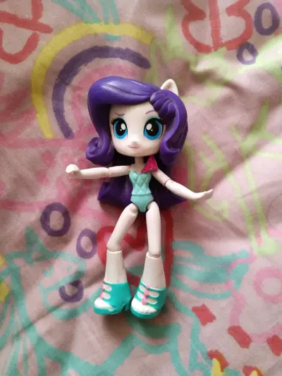 Mini Equestria Girl my Little pony Rarity - miniatura 1
