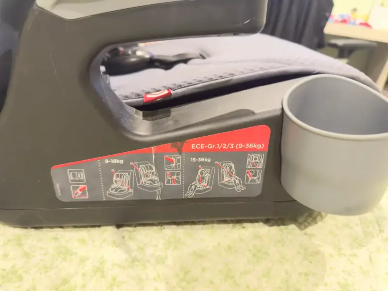 Silla de auto infantil gris Joie - 4
