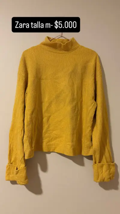 Suéter amarillo Zara - miniatura 1