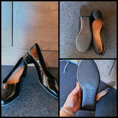 Zapatos de charol negros - miniatura 2