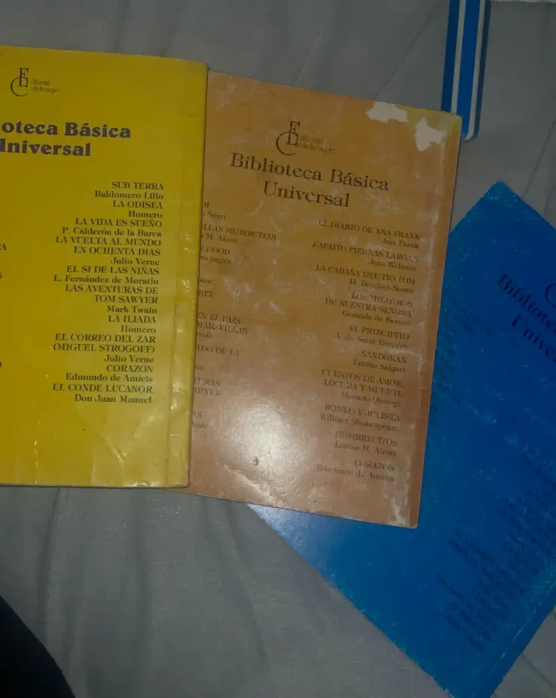 Tres libros Plan Lector Escolar x Mil - 5