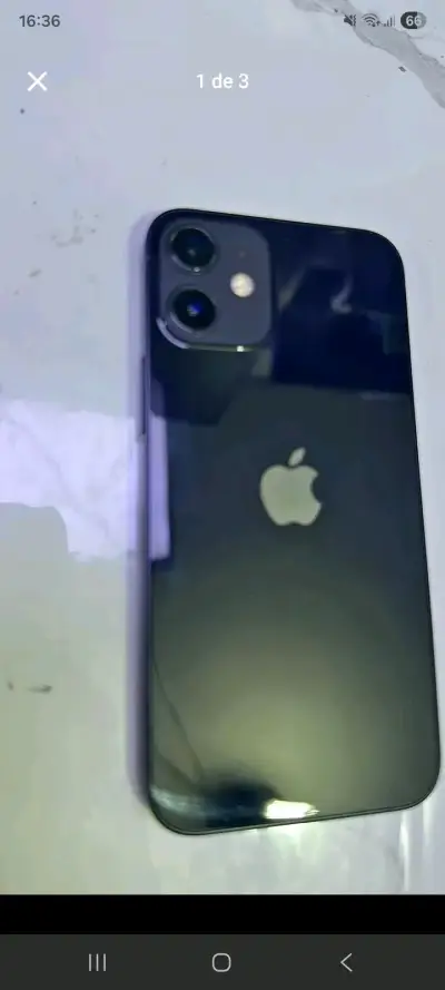 Smartphone Apple negro - miniatura 1