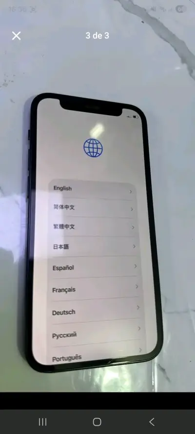 Smartphone Apple negro - miniatura 2