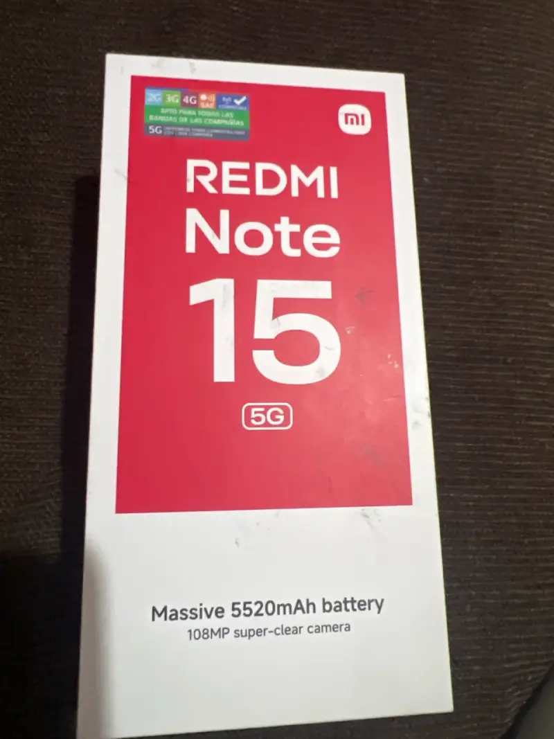 REDMI Note 15 5G Negro 256GB - 2