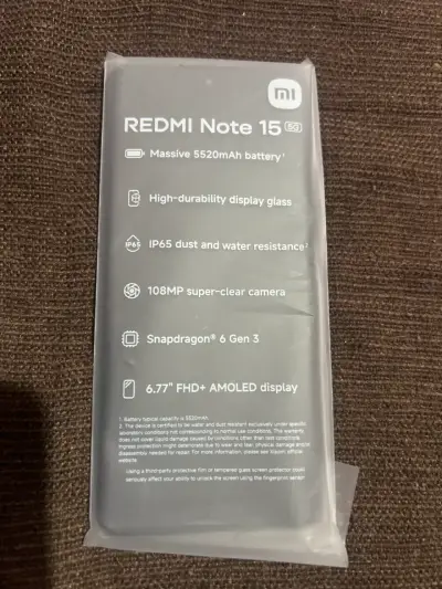 REDMI Note 15 5G Negro 256GB - miniatura 3