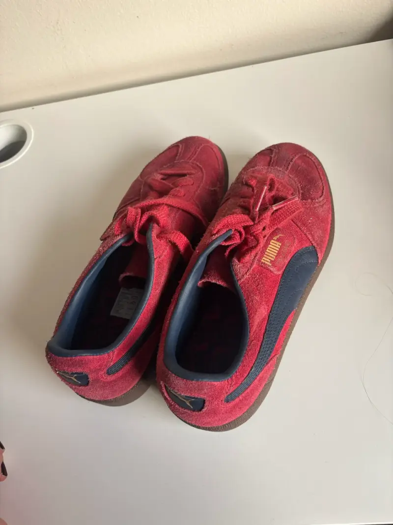Zapatillas rojas Puma Palermo - 2