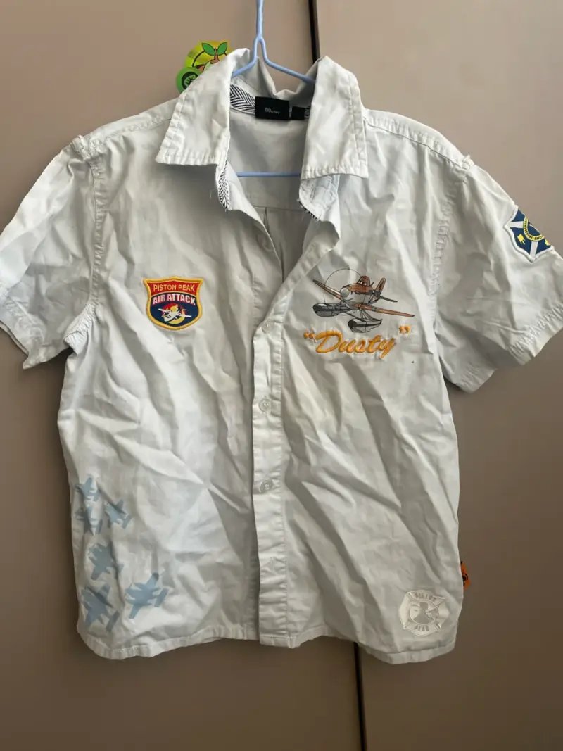 Camisa niño Disney blanca - 1