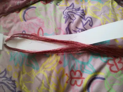 Extensiones de cabello rosado - miniatura 1