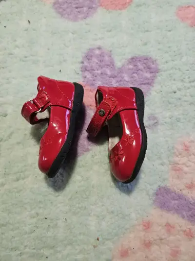 Zapatos bebé rojos charol talla - miniatura 3