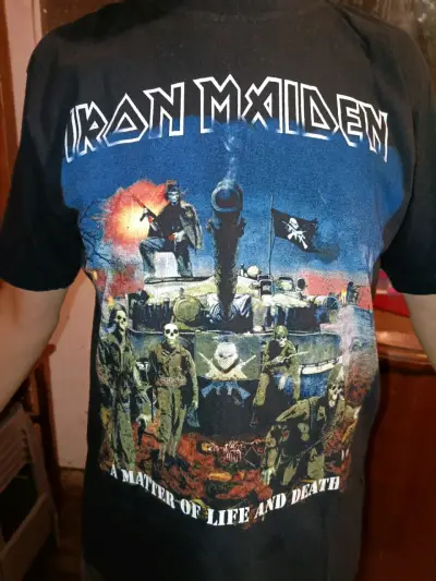 Polera Iron Maiden negra talla S - miniatura 1