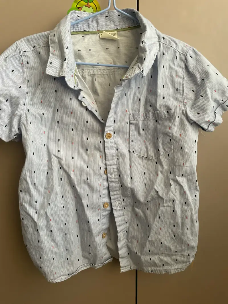 Camisa manga corta estampada - 1