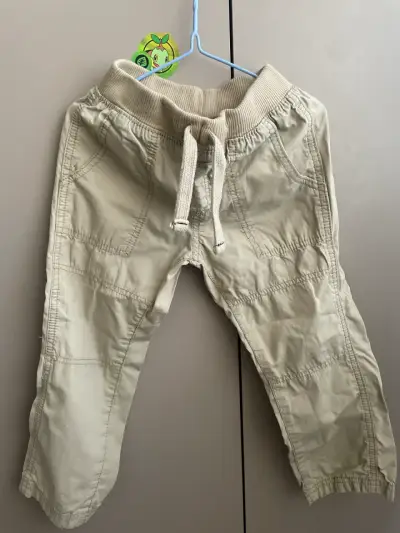 Pantalones beige niño - miniatura 1