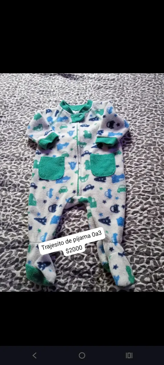 Pijama polar para bebé 0-3 meses - 4