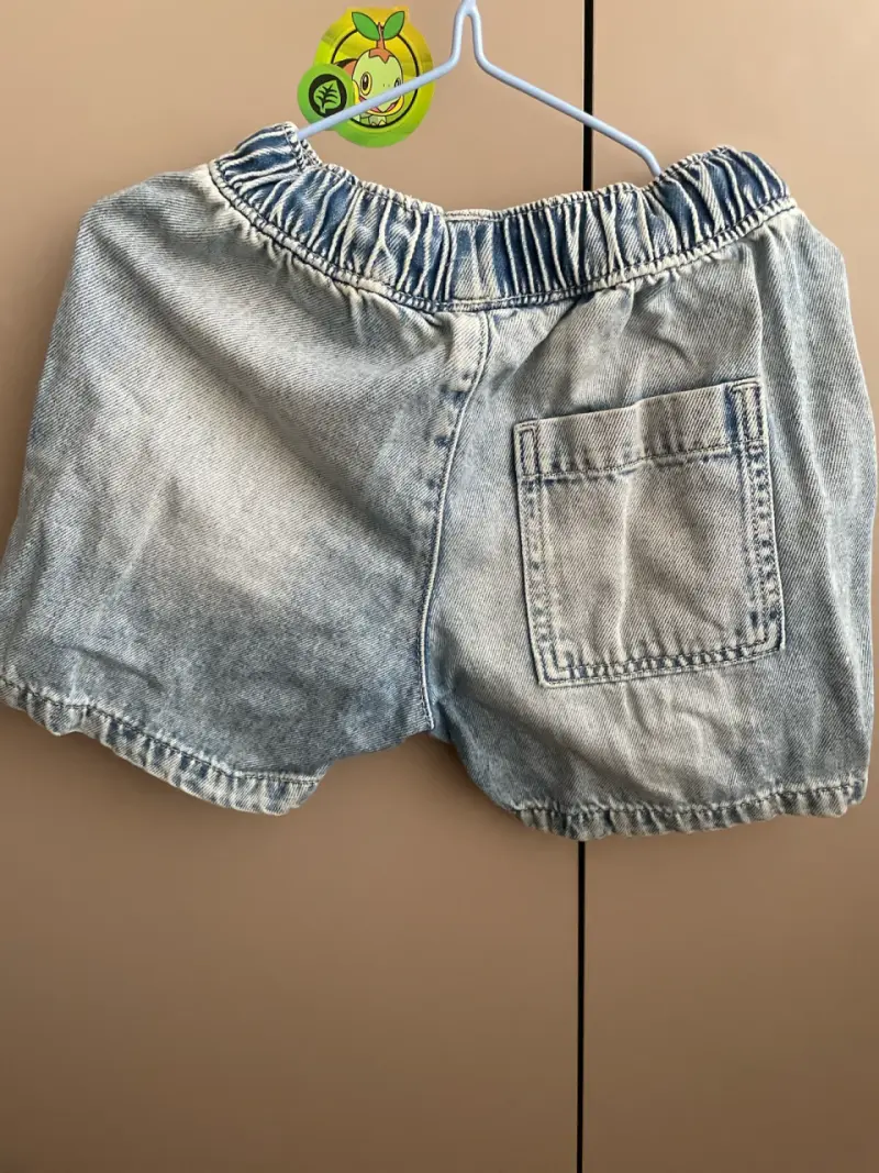Shorts de mezclilla infantil - 2