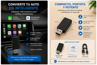Adaptador CarPlay/Android Auto - miniatura 4