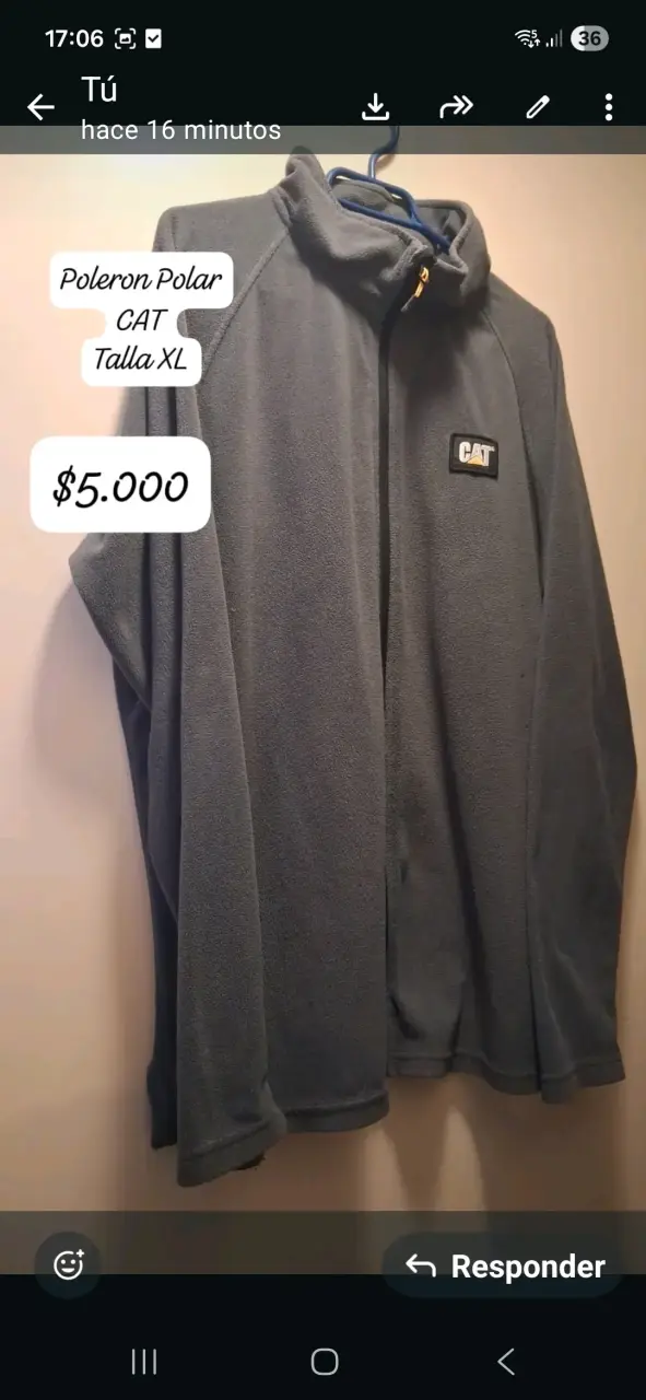 Polar gris CAT XL