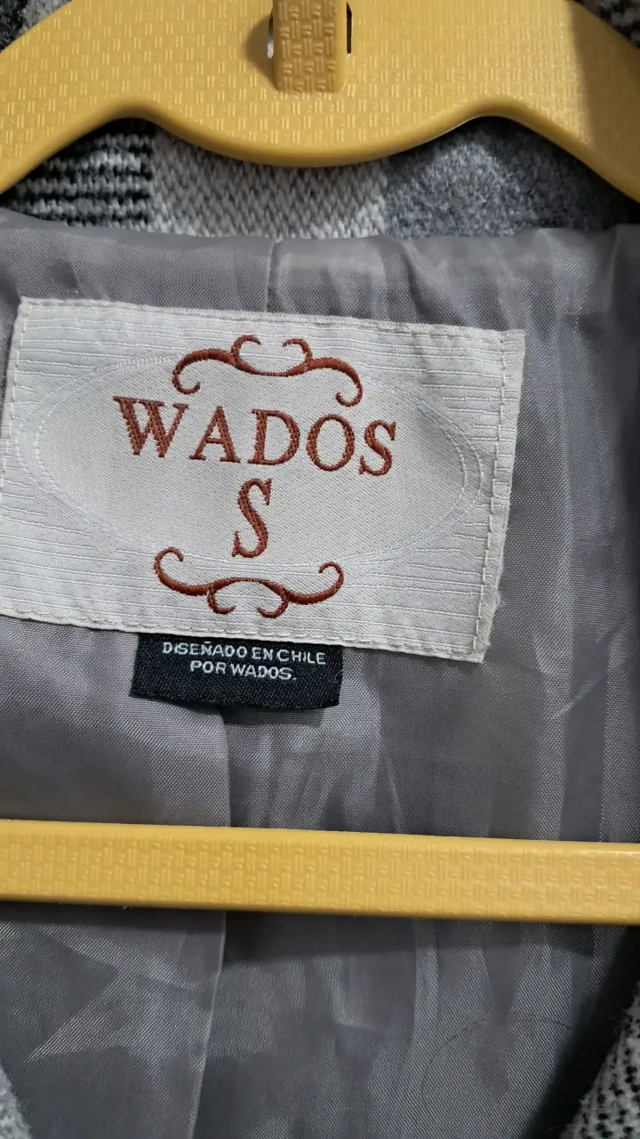 Abrigo a cuadros gris Wados - 3