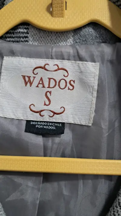 Abrigo a cuadros gris Wados - miniatura 3