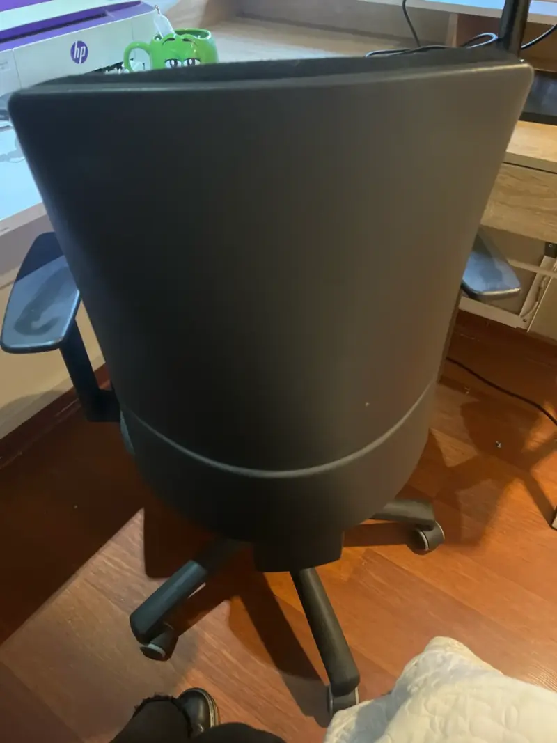 Silla de oficina ergonómica negra - 2