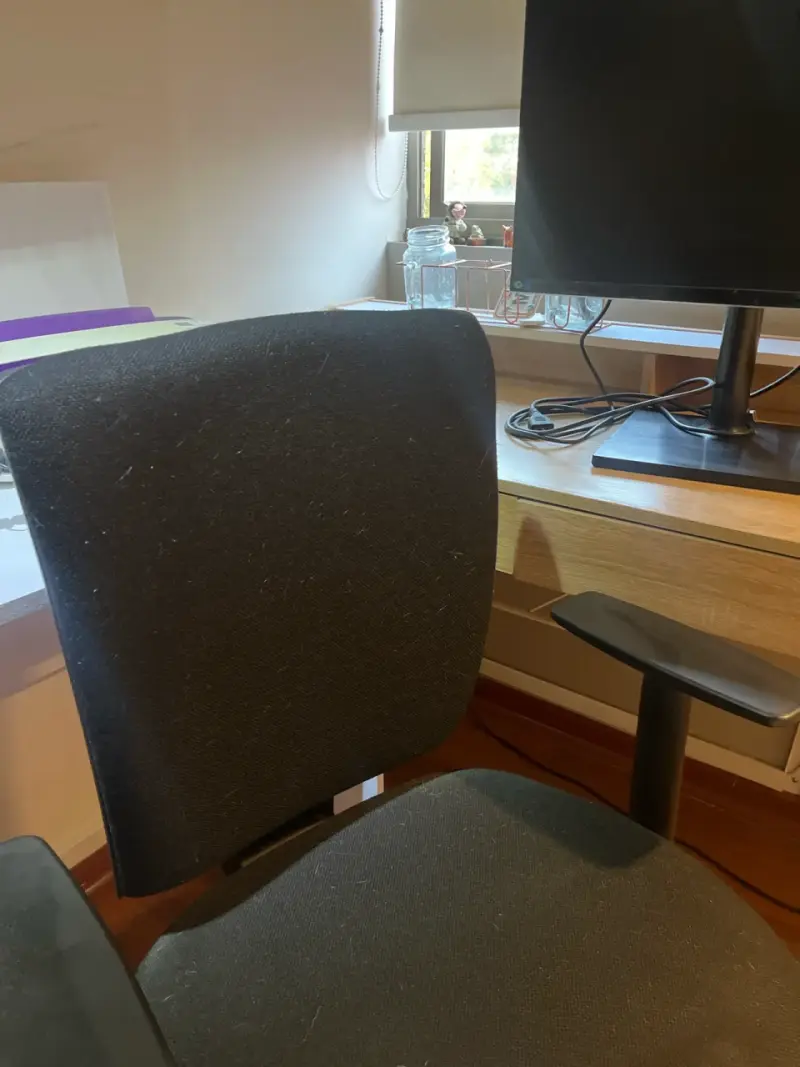Silla de oficina ergonómica negra - 3