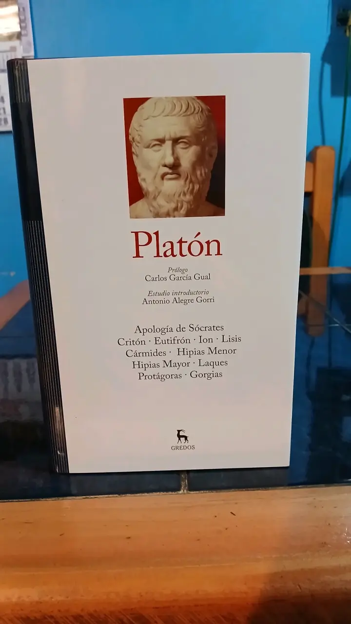 Libro Platón Edición Gredos