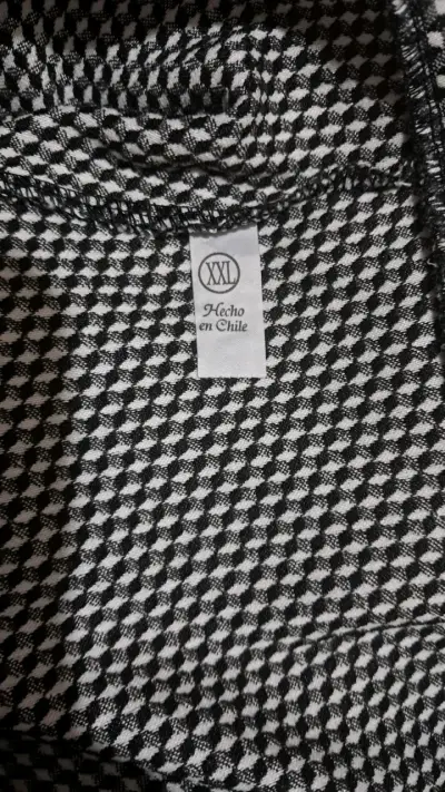 Falda short cruzada blanco y negro - miniatura 3