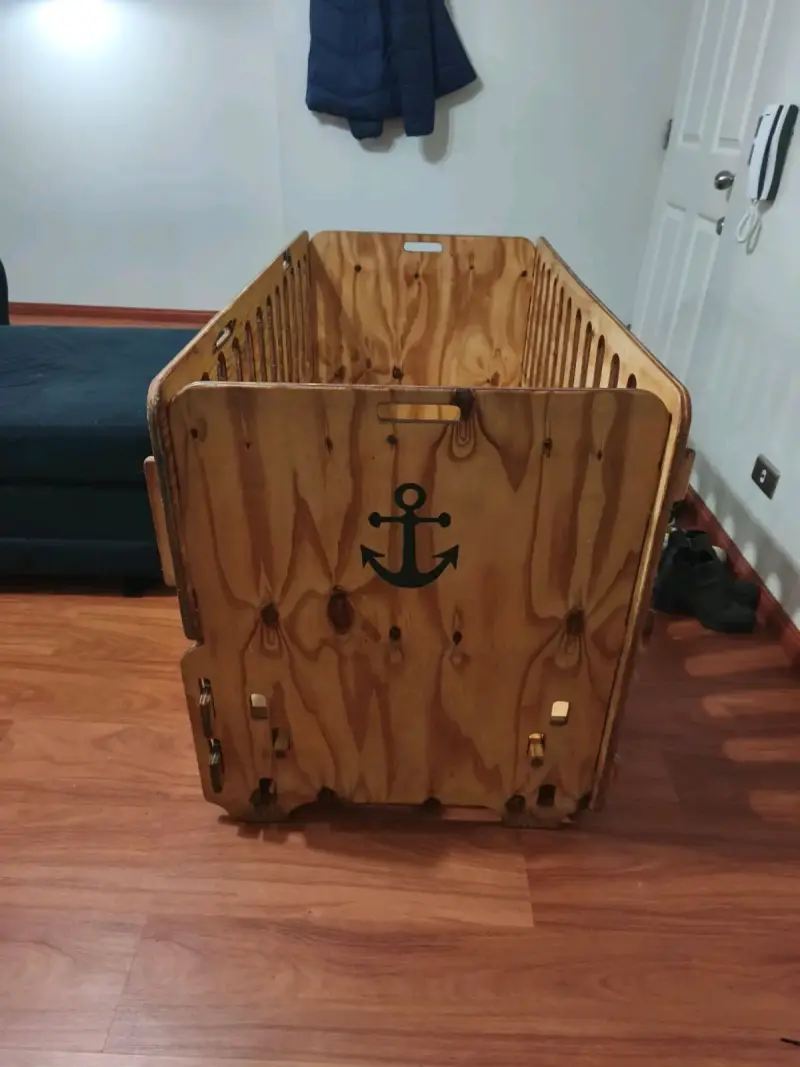 Cuna de madera para bebé - 5
