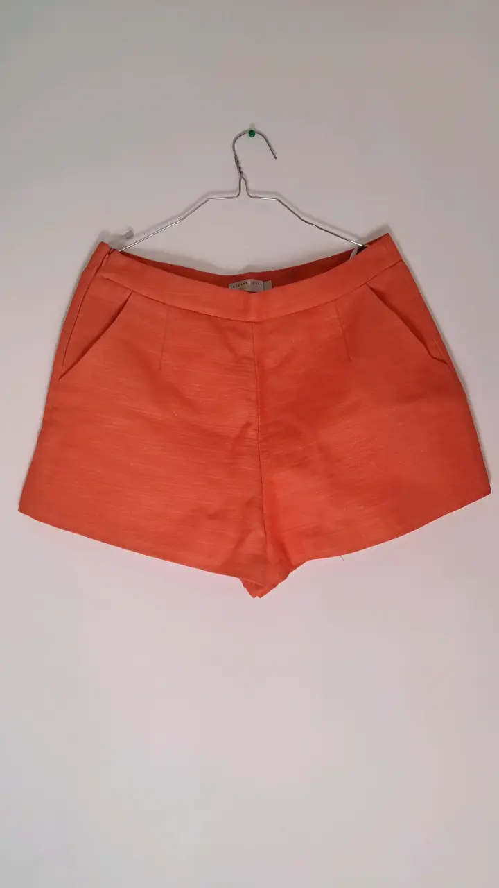Shorts anaranjados casuales mujer - 1