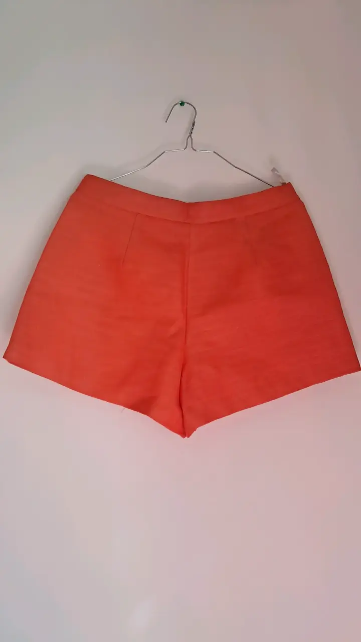 Shorts anaranjados casuales mujer - 2