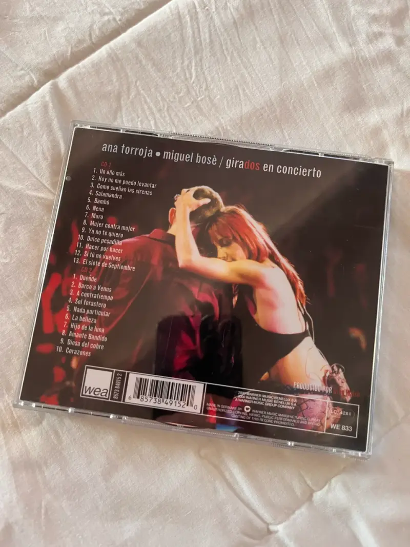 CD Ana Torroja y Miguel Bosé - 2