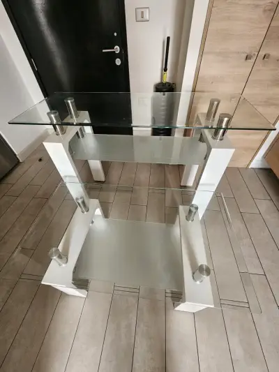 Set de mesas de vidrio modernas - miniatura 2