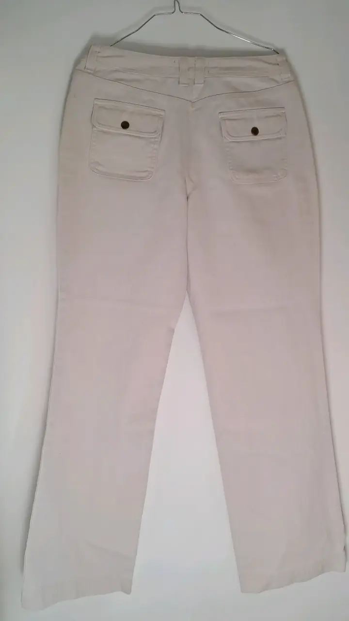 Pantalón blanco mujer - 2
