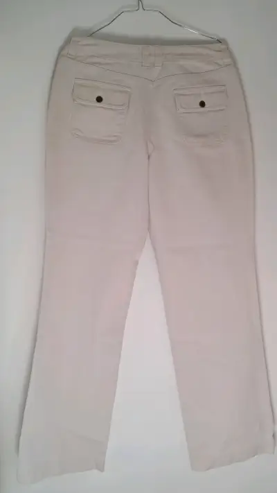 Pantalón blanco mujer - miniatura 2