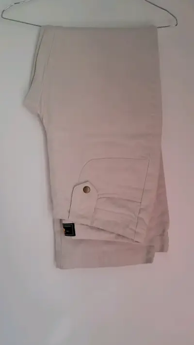 Pantalón blanco mujer - miniatura 3