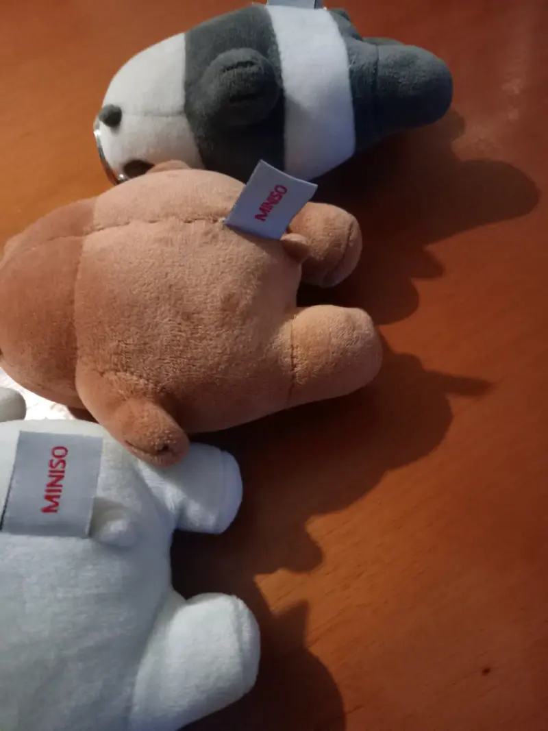 Set de llaveros de peluche, los osos escandalosos - 2