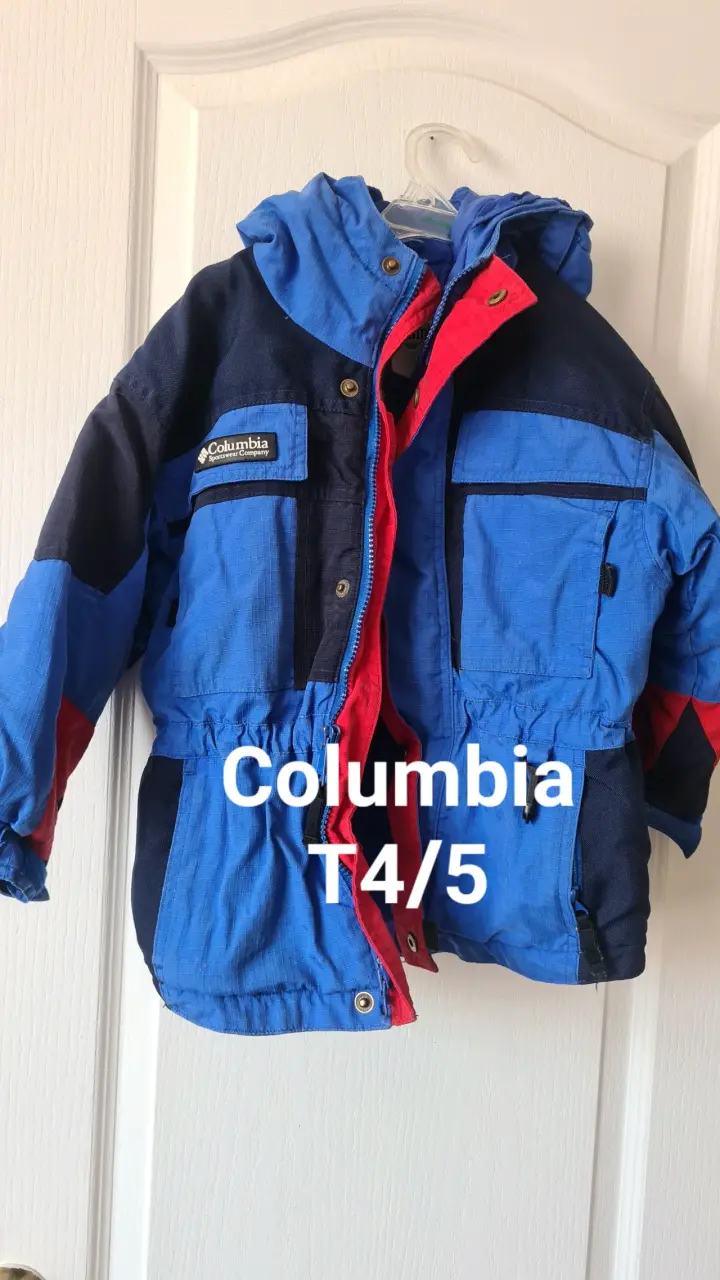 Chaqueta infantil Columbia roja - 2