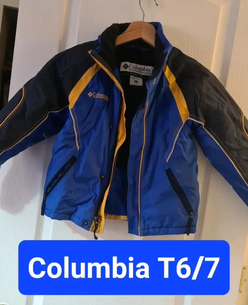 Chaqueta infantil Columbia roja - 4