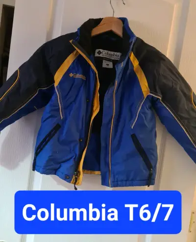 Chaqueta infantil Columbia roja - miniatura 4