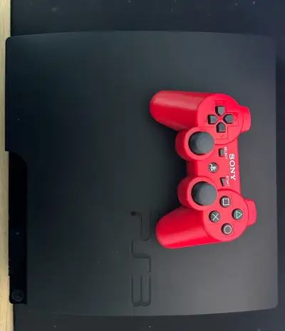 Consola PS3 con juegos y control - miniatura 2