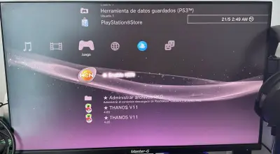 Consola PS3 con juegos y control - miniatura 4