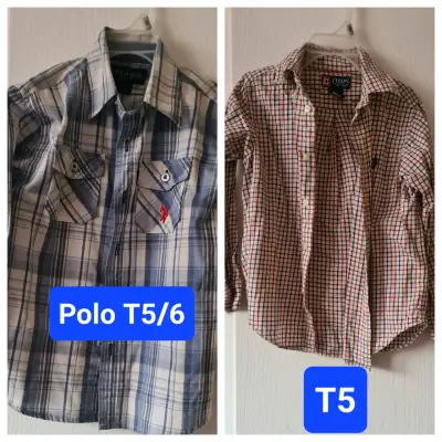 Camisas a cuadros para niño - miniatura 1