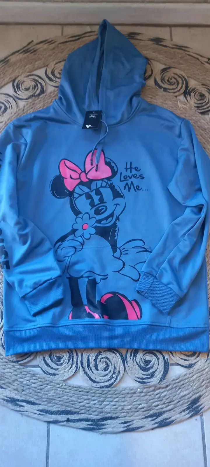 Polerón azul Minnie Mouse - 1