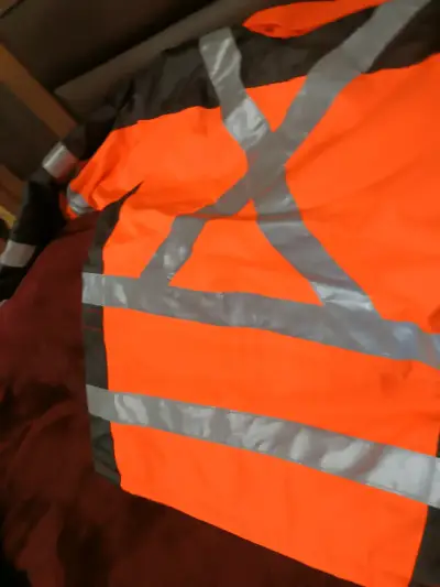 Parka térmica naranja HI-VI - miniatura 2