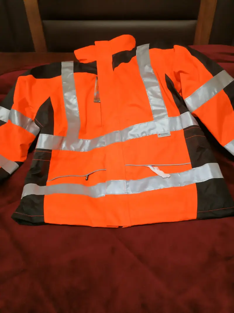 Parka térmica naranja HI-VI - 4