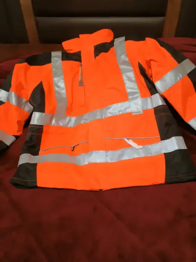 Parka térmica naranja HI-VI - miniatura 4