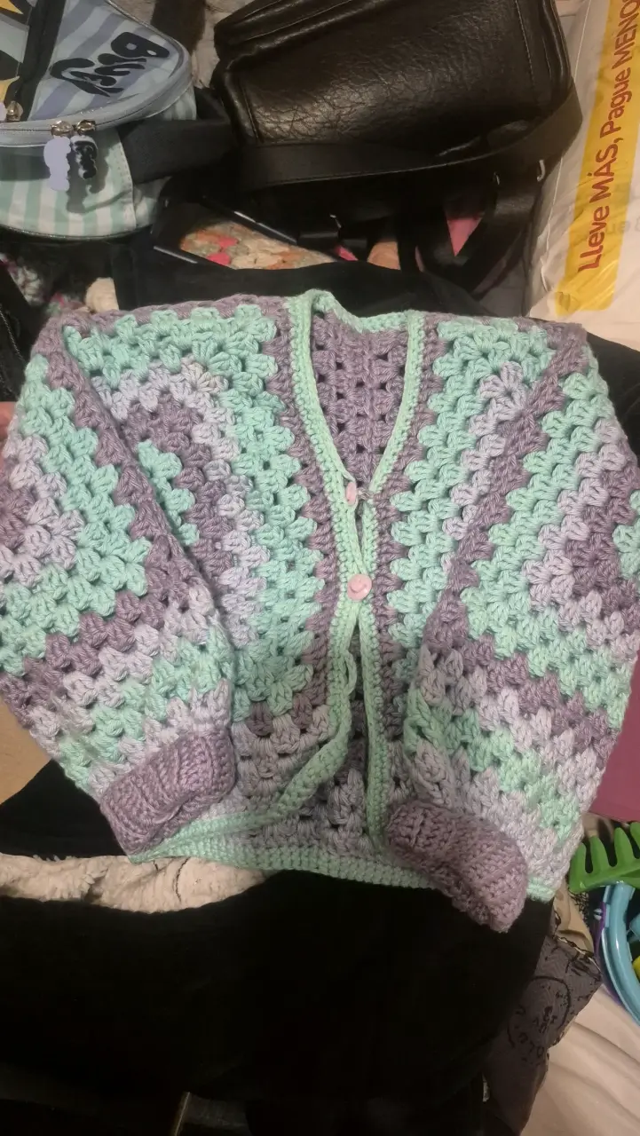 Chaleco de crochet infantil - 2