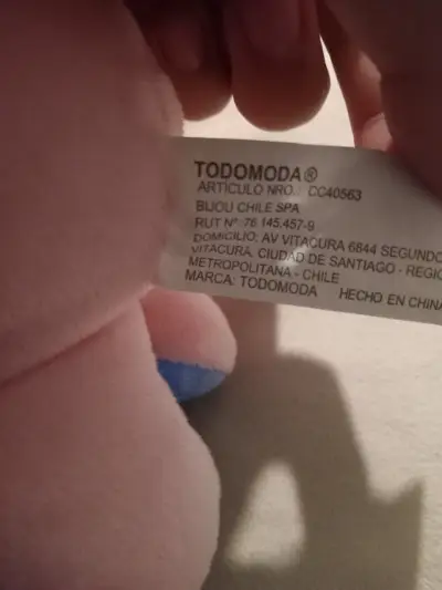 Pulpo reversible  de peluche rosado - miniatura 3